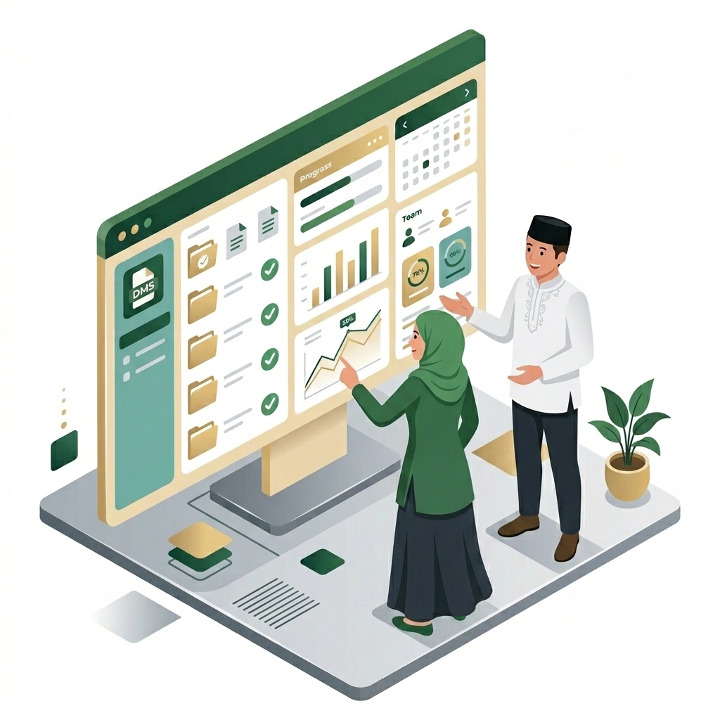 Sistem Surat Triwulan Yayasan Wakaf Al-Ihsan Riau